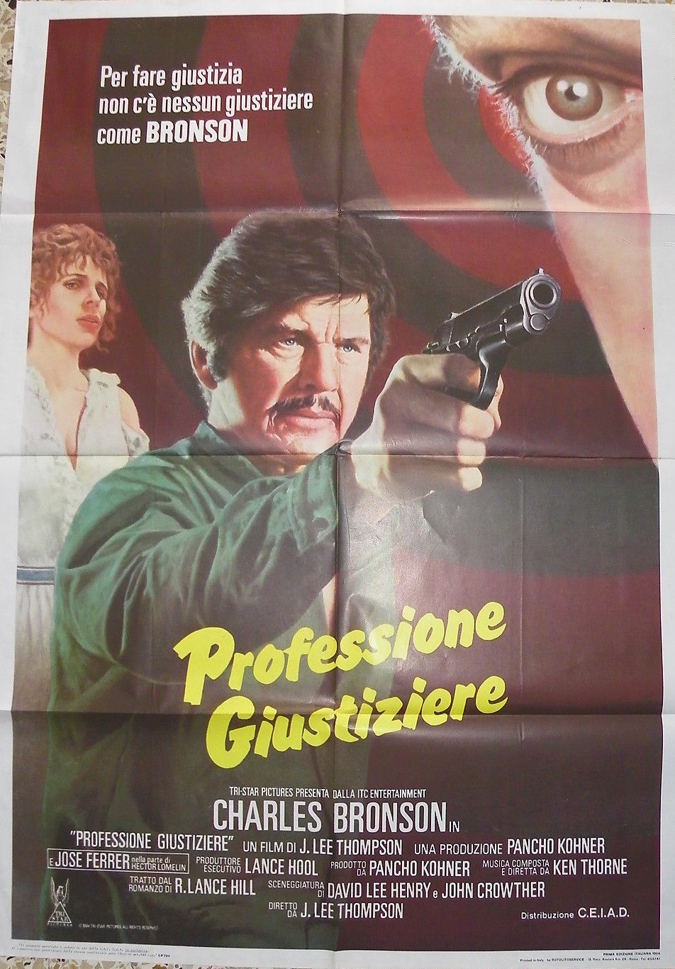 Professione giustiziere (Manifesto cinematografico originale 140×200 ...