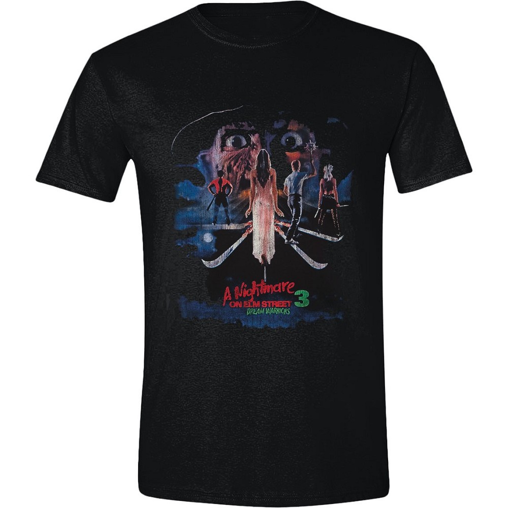 Nightmare on Elm Street 3 – Dream Warriors Black (T-shirt) – Bloodbuster