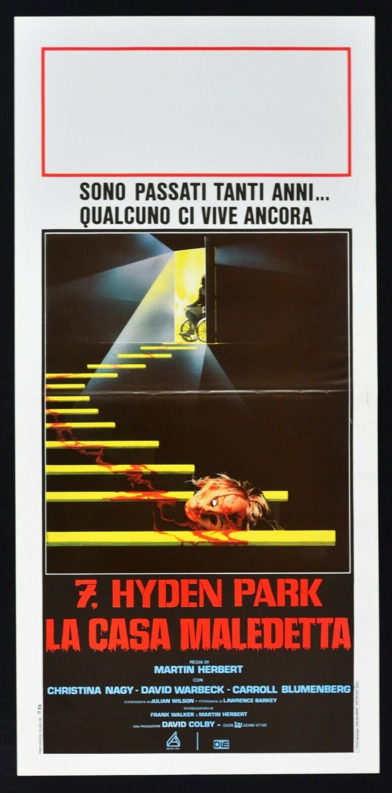 7 Hyden park la casa maledetta (locandina 35×70) – Bloodbuster