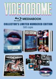 Dal 09/2024 – Videodrome (Collector’S Limited Numbered Edition Mediabook) Blu Ray + Poster + Cartoline