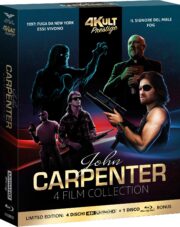 Dal 10/2024 – John Carpenter Collection (4 4K Ultra Hd+Blu-Ray Hd)