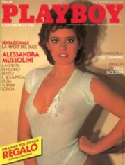 Playboy (edizione italiana) 1983 – Agosto ALESSANDRA MUSSOLINI