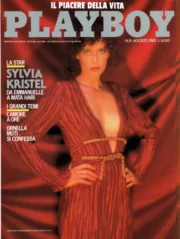 Playboy (edizione italiana) 1985 – Agosto SYLVIA KRISTEL