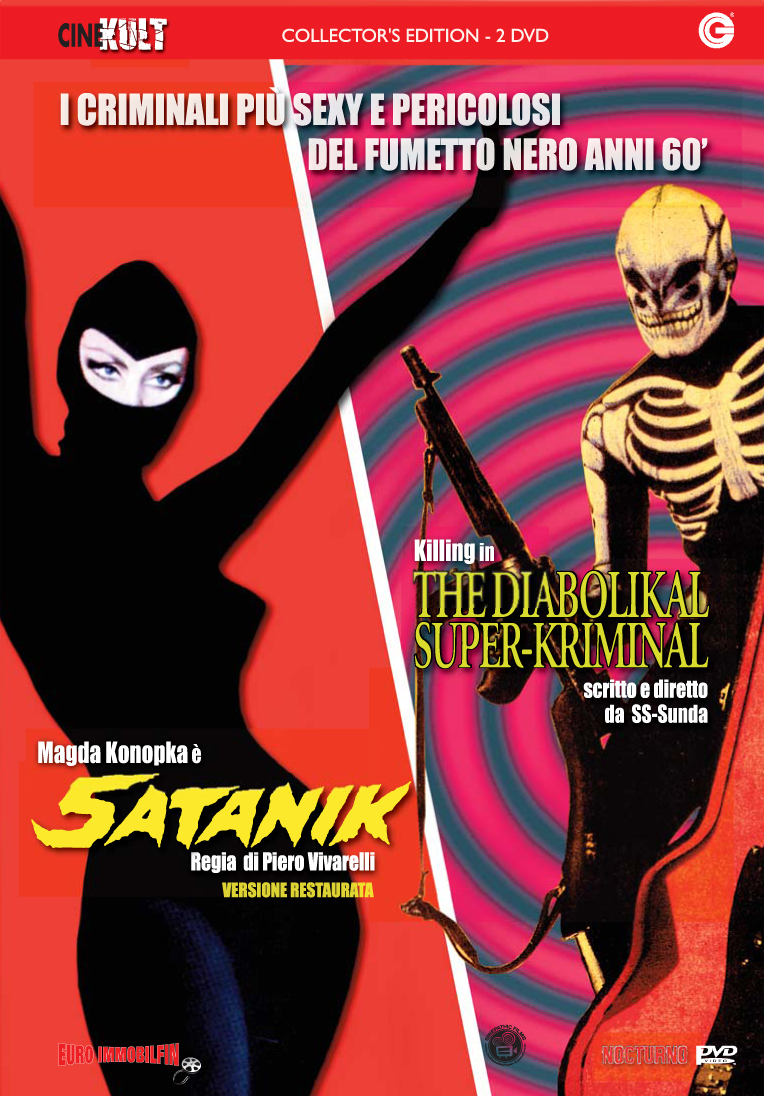Satanik + The diabolikal super-kriminal (2 DVD)